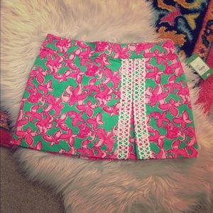 NWT- Lilly Pulitzer - All a Flutter Jarvey Skort